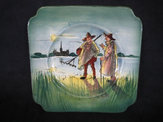 Wiltshire Moonrakers Plate   SOLD